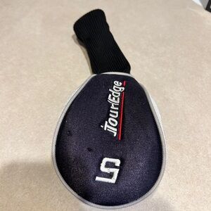 Tour Edge Black and Gray Golf Club Headcover